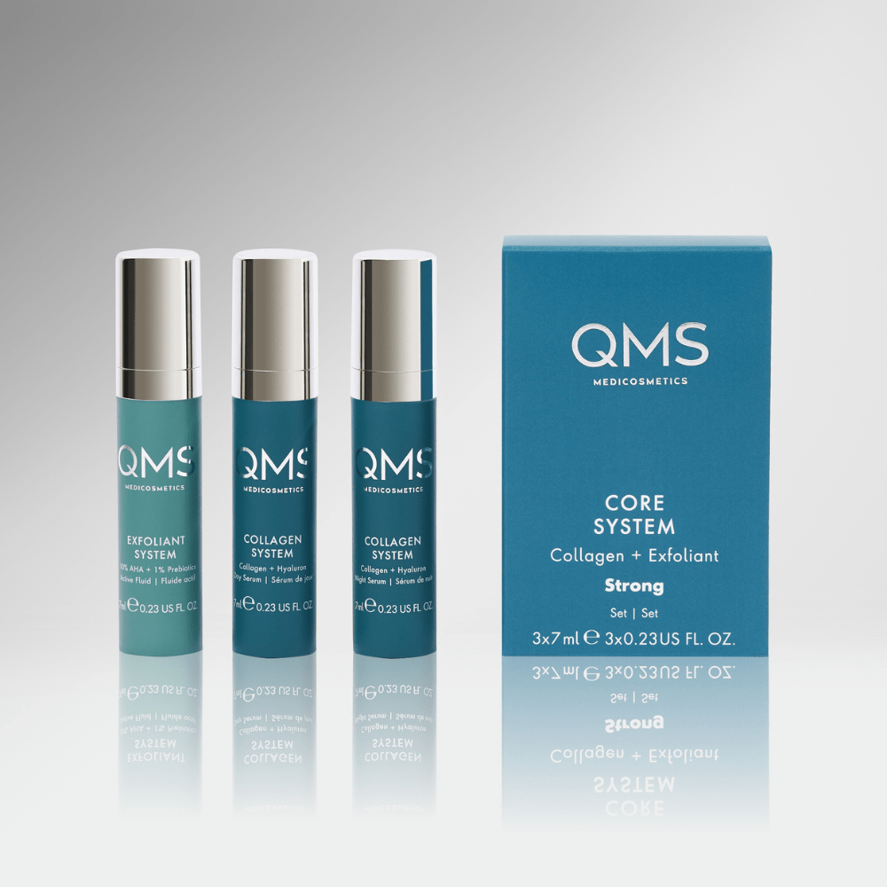 3-Step Core Routine Set Strong - QMS Medicosmetics
