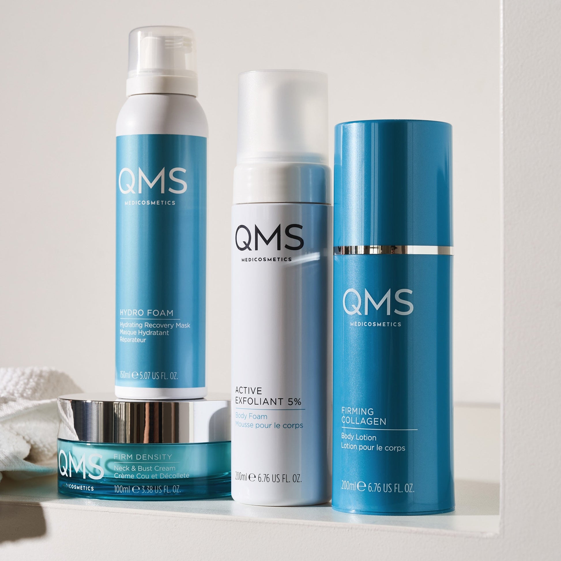 Body Balance 5% AHA/PHA Exfoliating Body Foam - QMS Medicosmetics - USA and North America