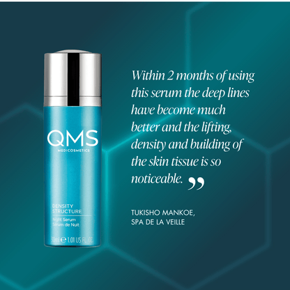Derma Expert Density Structure Night Serum - QMS Medicosmetics