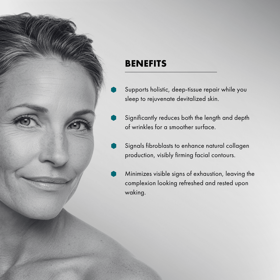 Precision Care COLLAgen3D™ Night Cream - QMS Medicosmetics